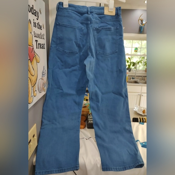 Everlane Women's Jeans The Way High Size 28 Regular Blue Cotton Denim Pants - Picture 4 of 7